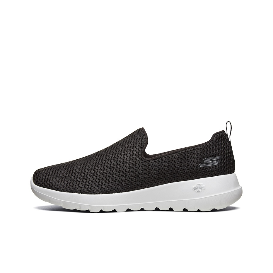 Men'S Shoes Black And White - Sepatu Jalan Skechers GO WALK Joy