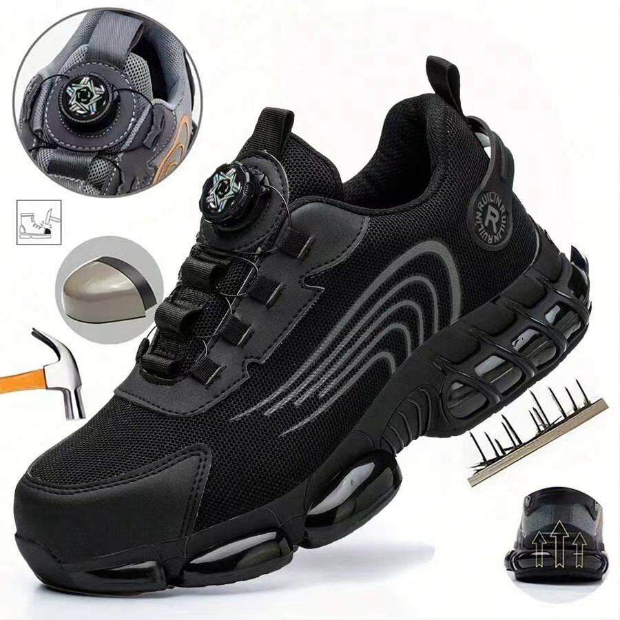 Men Shoes Boots - Sepatu Kerja Berujung Baja All Seasons