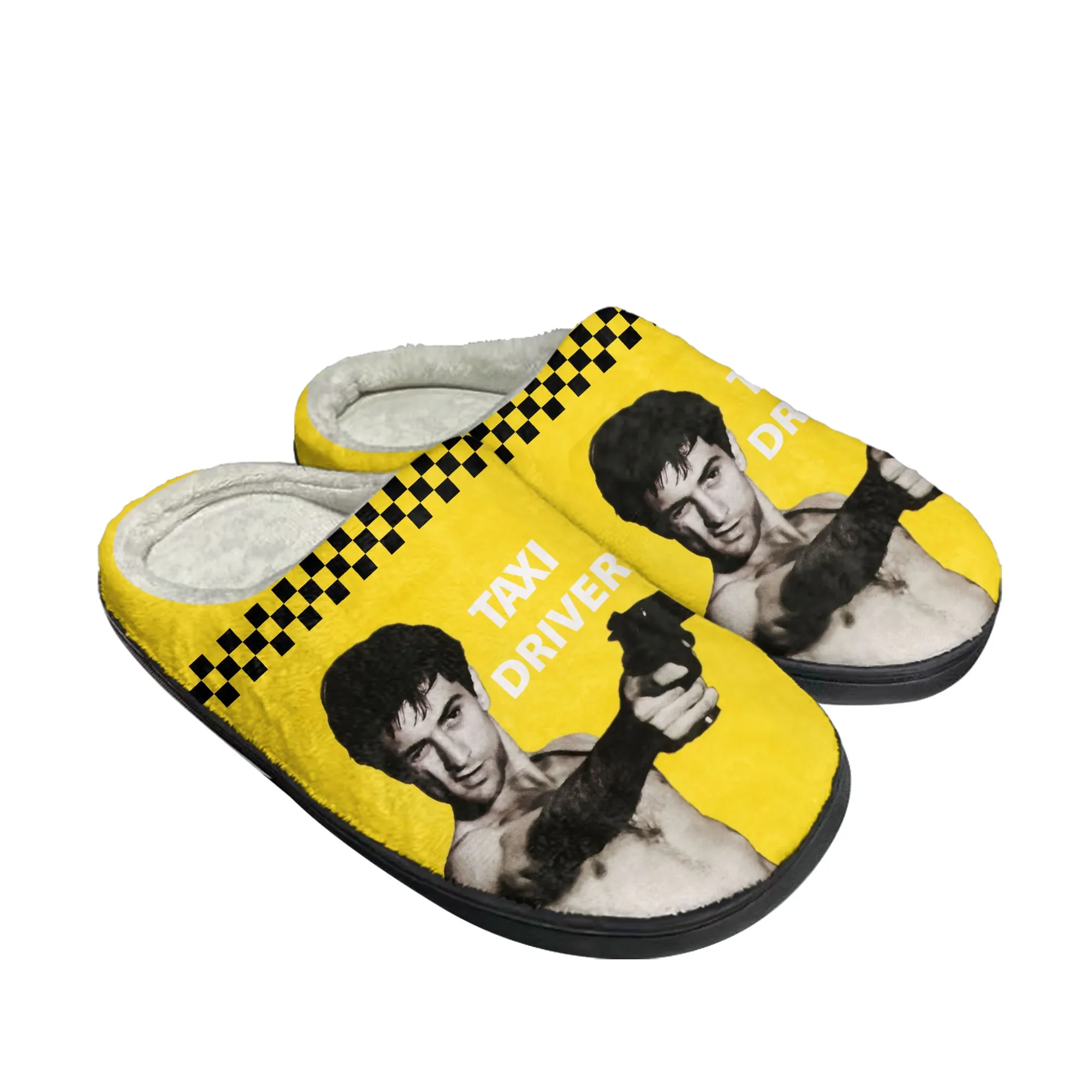 Men'S Shoes Drivers - Sandal Rumah Katun Motif Sopir Taksi,