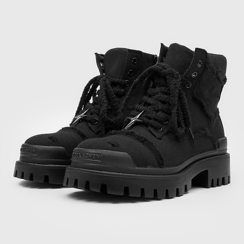 Men'S Shoes For Work - Sepatu Bot Pria Model High Top