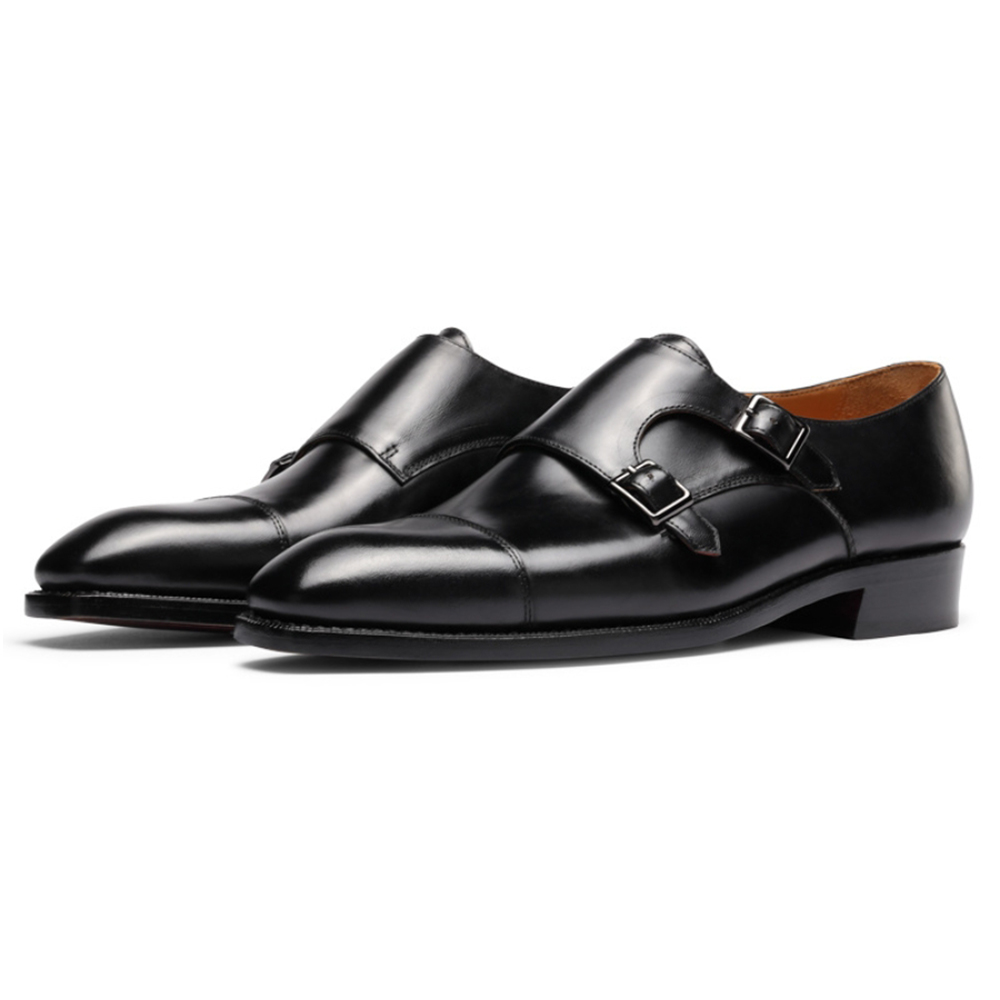 Monk Strap Shoe - Sepatu Monk Strap Kulit Formal untuk