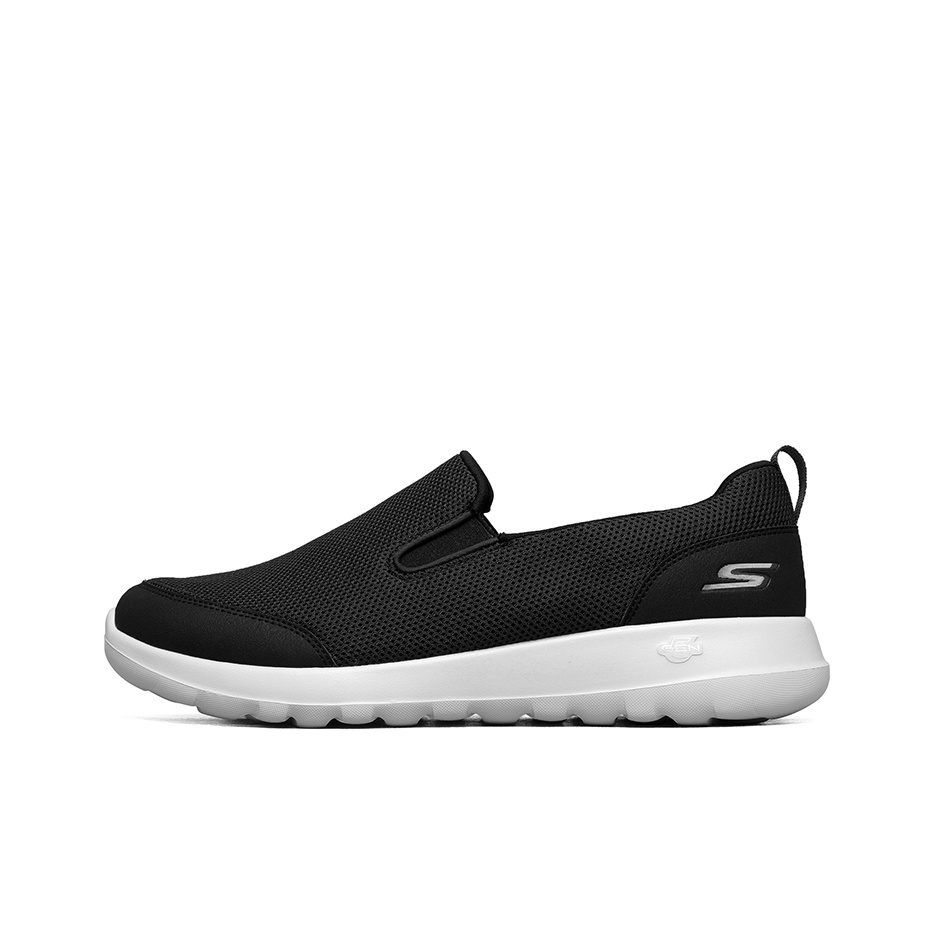 Men'S Shoes Black And White - Skechers GO WALK Ma Mesh, Sepatu