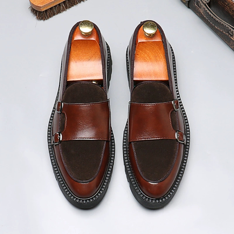 Monk Strap Shoe - Sepatu Loafer Pria Model Monk Strap