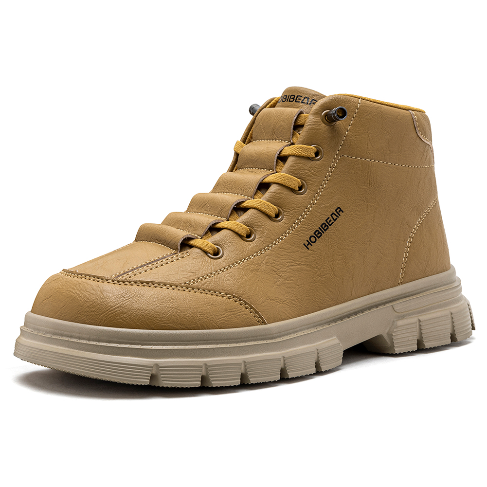 Men Shoes Boots - HOBIBEAR Sepatu Bot Pria dengan Ujung