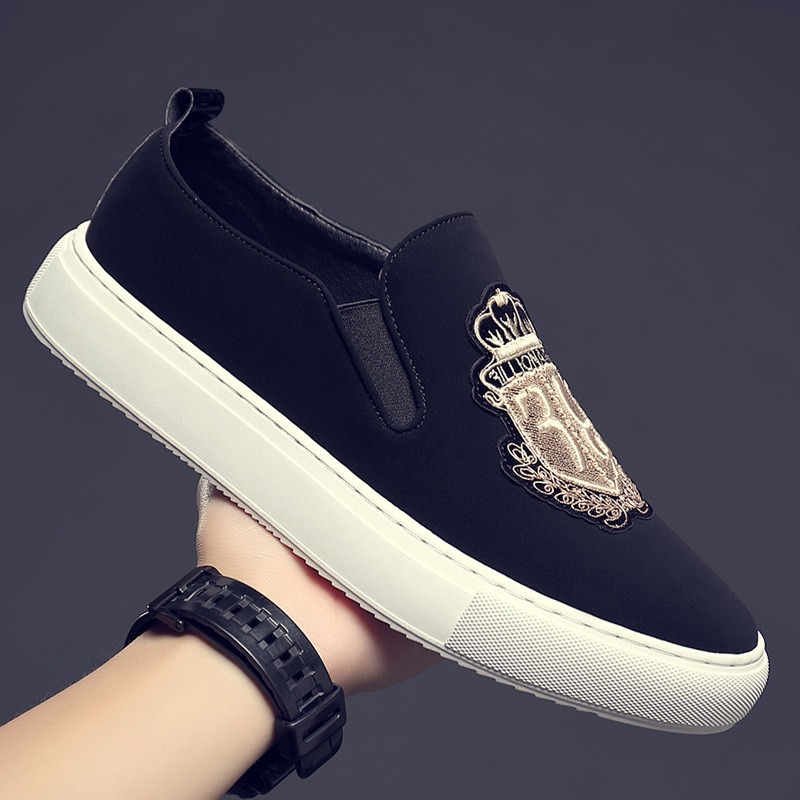 Men'S Shoes Drivers - Sepatu Kasual Bordir untuk Pria, Loafer