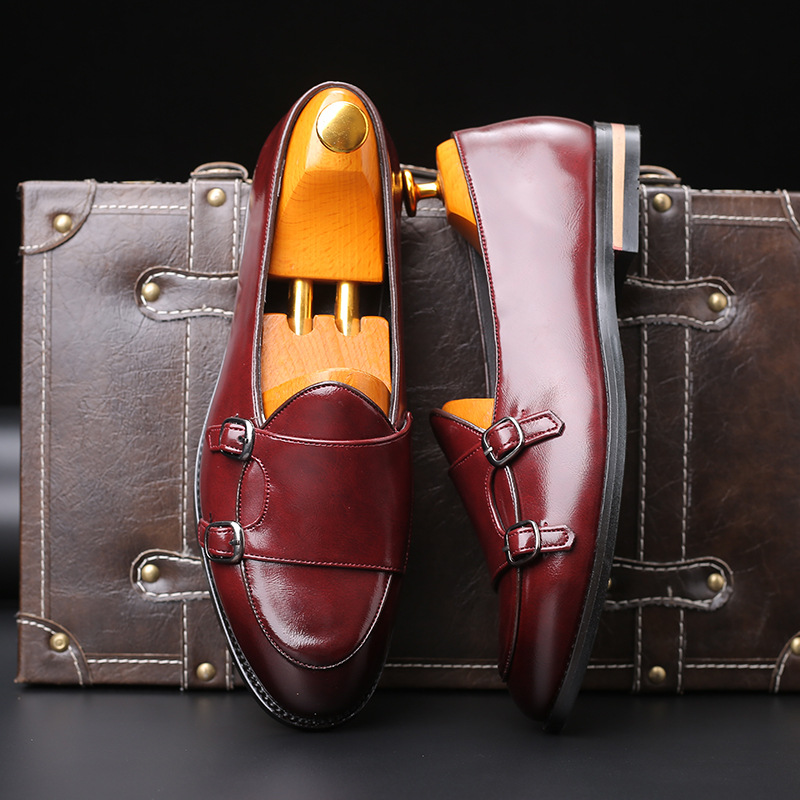 Monk Strap Shoe - Sepatu Kasual Pria Model Loafer Baru