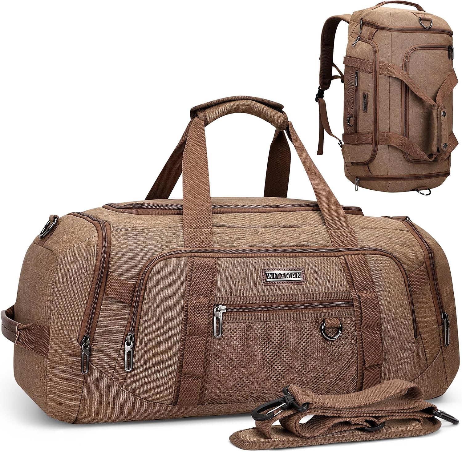 Men Shoes Men - Tas Duffle Kanvas untuk Pria 3