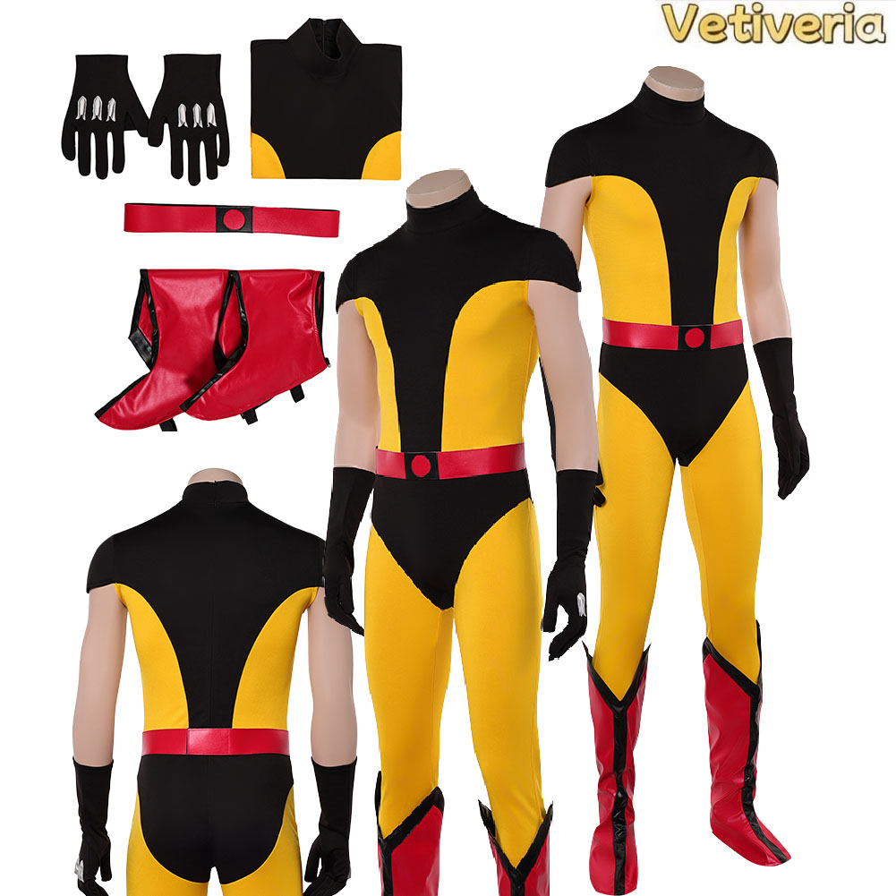 Men'S Shoes For Suits - Kostum Jumpsuit Cosplay Serigala Pria Logan