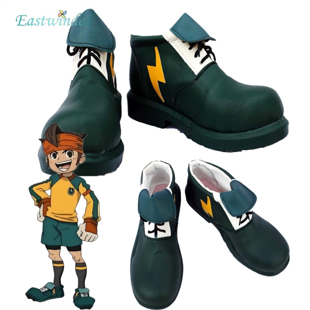 Men'S Shoes For Suits - Sepatu Cosplay Anime Inazuma 11th Mamoru