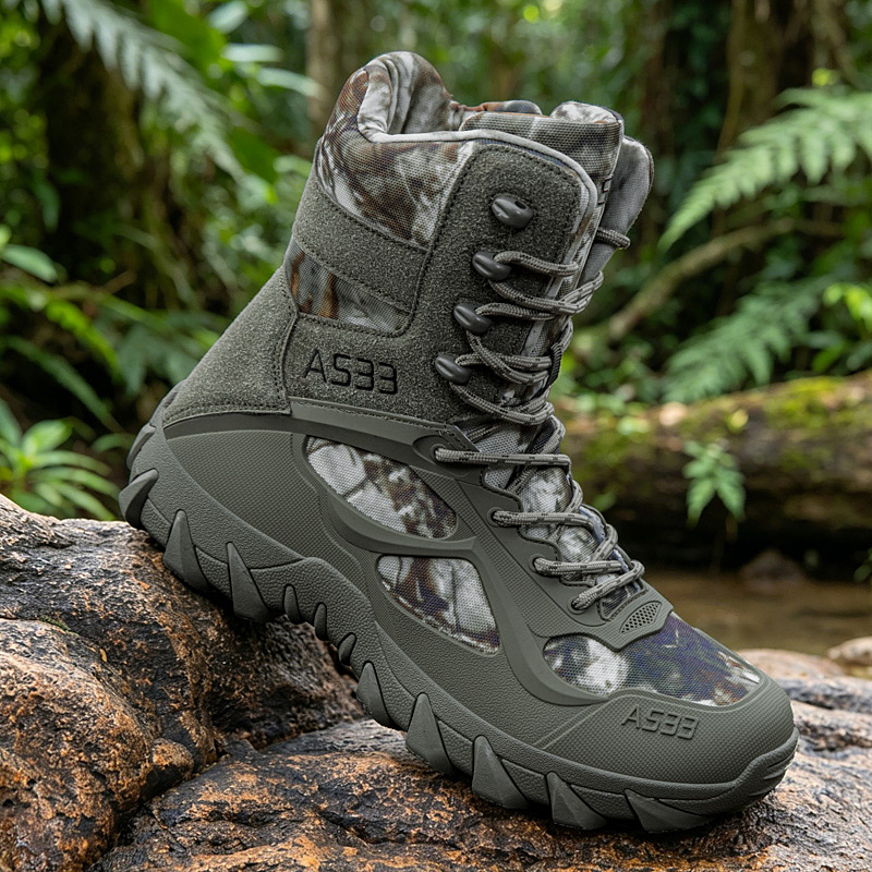 Men Shoes Boots - Sepatu Bot Taktis Pria Sepatu Bot