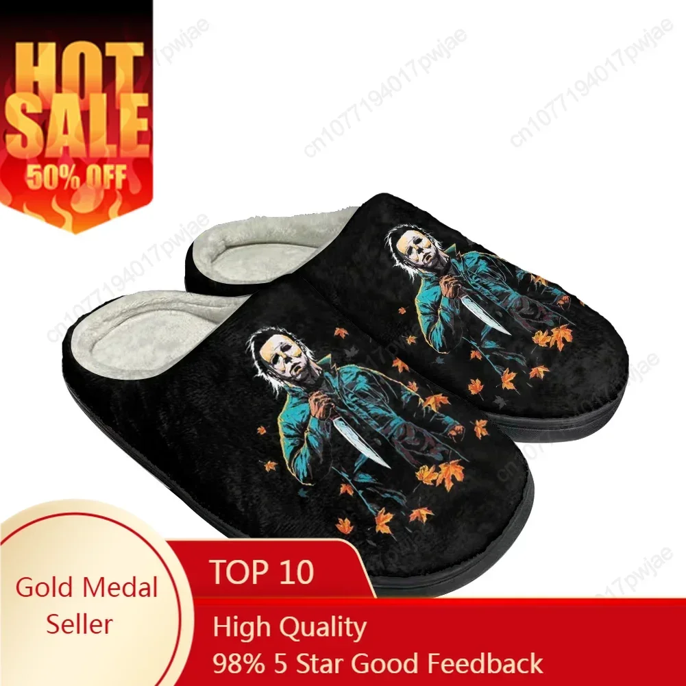 Men Shoes Myer - Terror Michael Myers Sandal Katun Kustom