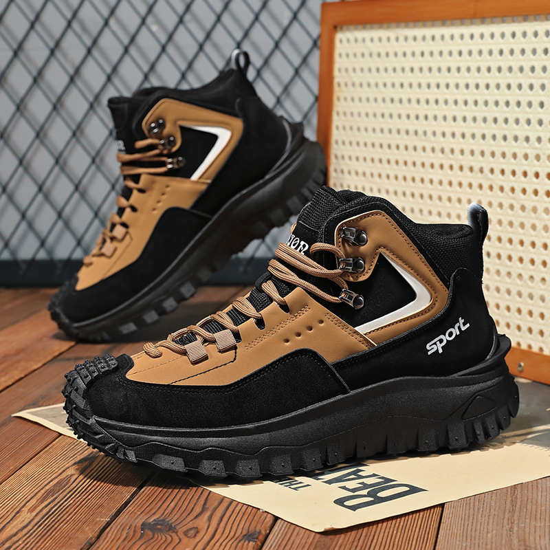 Sepatu Hiking Pria Lebar Anti  - Men Shoes Boots ulasan dan harga