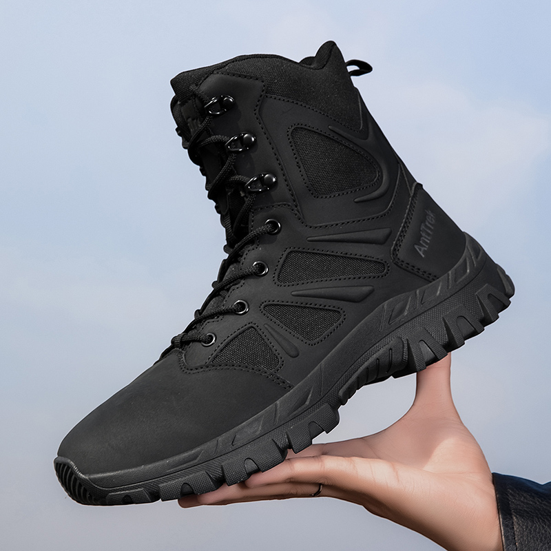 Sepatu Bot Tentara Pria Sepatu - Men'S Shoes For Work ulasan dan harga