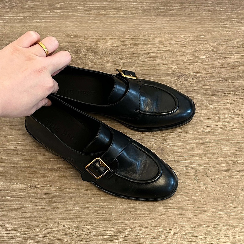 Sepatu Wanita Hitam Model Monk - Monk Strap Shoe ulasan dan harga