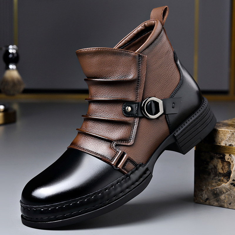 Sepatu Bot Pergelangan Kaki Re - Men Shoes Boots ulasan dan harga