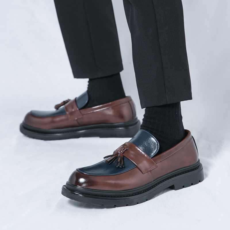 Sepatu Kulit Kasual Anti Selip - Men'S Shoes Quality Brands ulasan dan harga