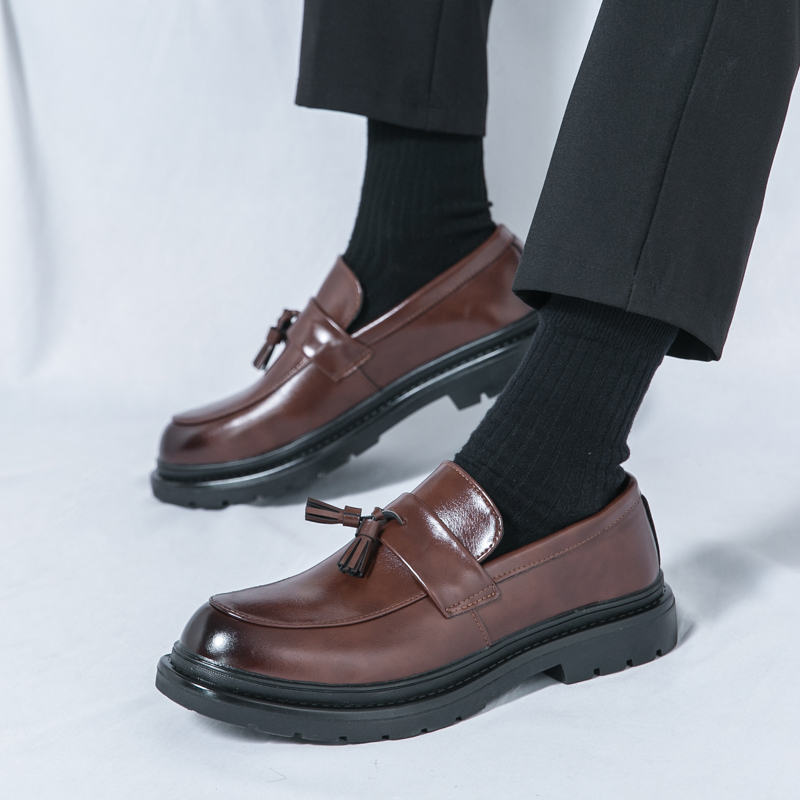 Sepatu Kulit Kasual Anti Selip - Men'S Shoes Quality Brands ulasan dan harga
