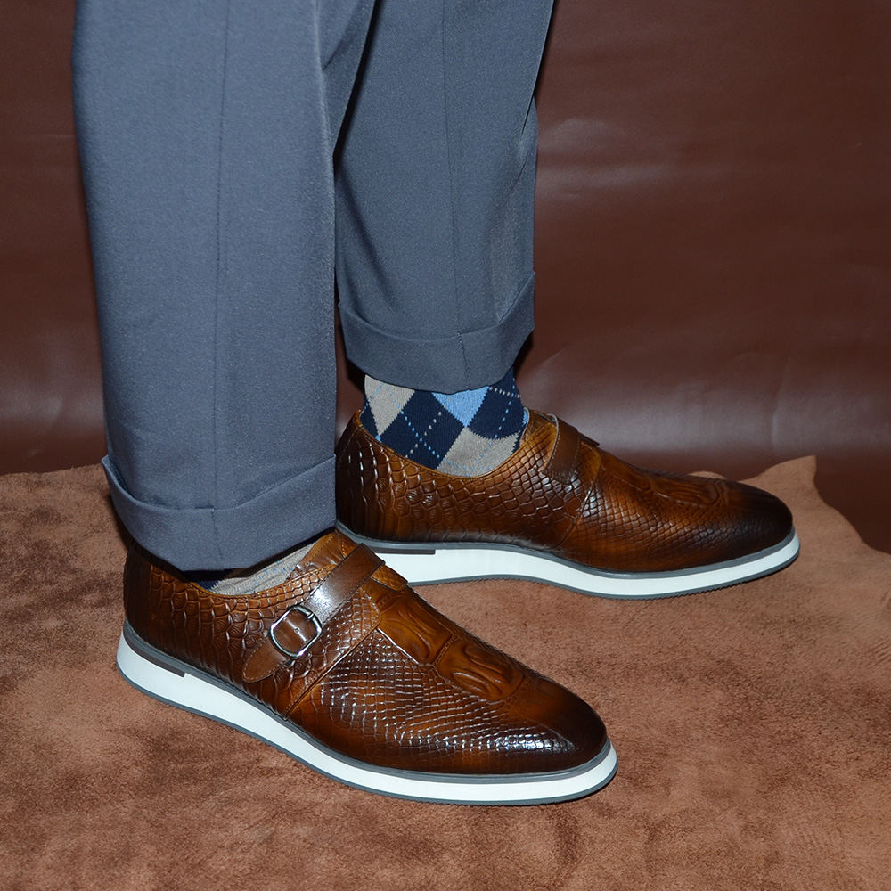 Sepatu Bisnis Kasual Pria Kuli - Monk Strap Shoe ulasan dan harga