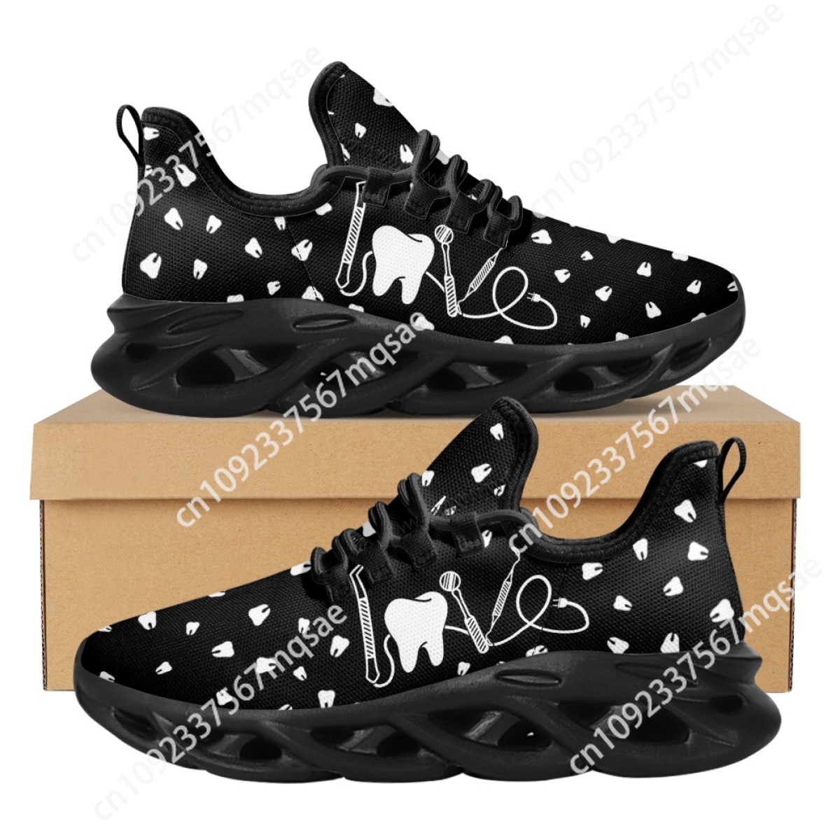 Sepatu perawat medis gigi hita - Men'S Shoes Black And White ulasan dan harga
