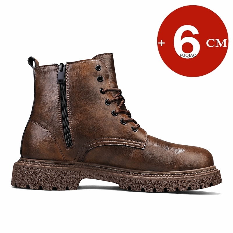 Sepatu Boots Pria Penambah Tin - Men Shoes Boots ulasan dan harga