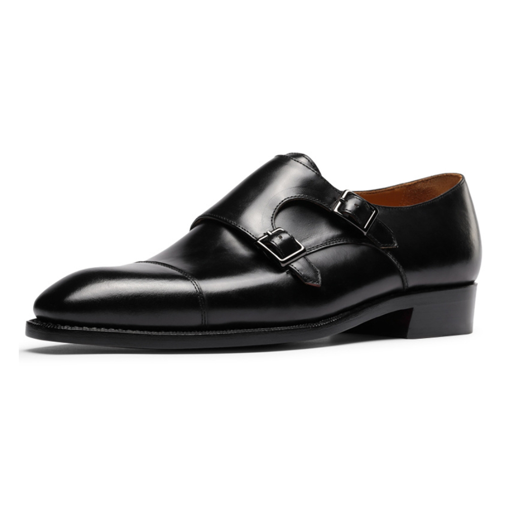 Sepatu Monk Strap Kulit Formal - Monk Strap Shoe ulasan dan harga