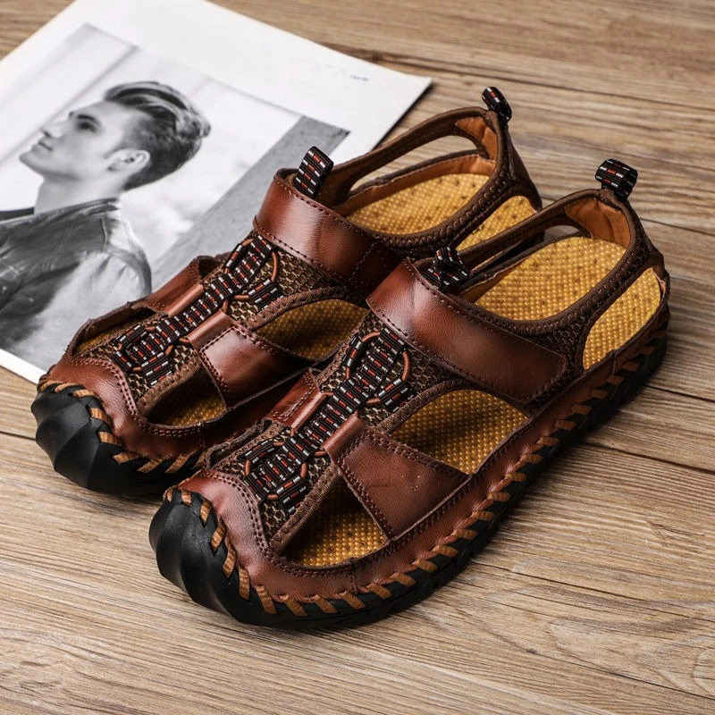 Sandal Pria Pantai Lubang Kuli - Men Shoes Expensive ulasan dan harga