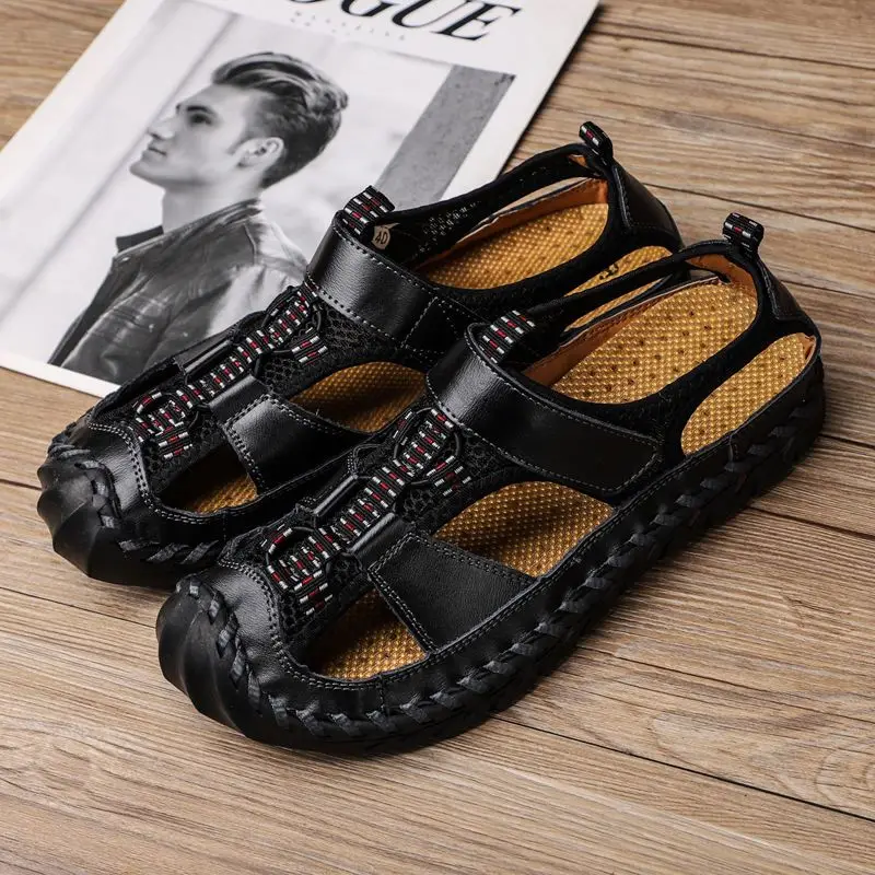 Sandal Pria Pantai Lubang Kuli - Men Shoes Expensive ulasan dan harga