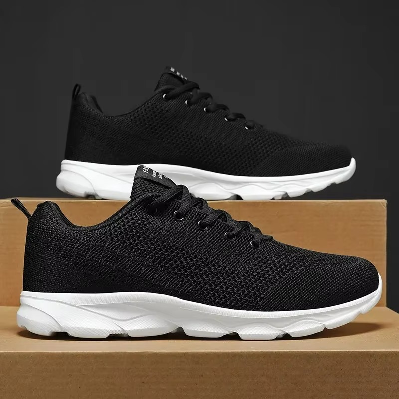 Sepatu Pria Sepatu Kasual Bern - Men'S Shoes Black And White ulasan dan harga