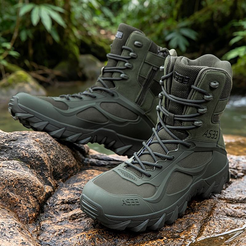 Sepatu Bot Taktis Pria Sepatu  - Men Shoes Boots ulasan dan harga