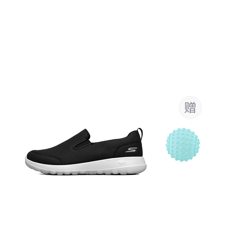 Skechers GO WALK Ma Mesh, Sepa - Men'S Shoes Black And White ulasan dan harga