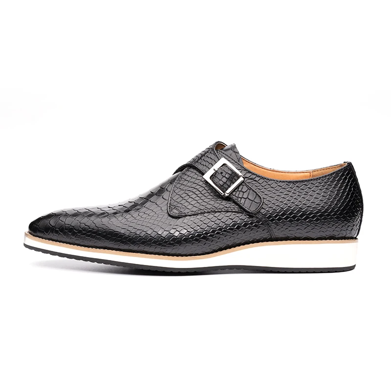 Sepatu Kasual Pria Kualitas Ti - Monk Strap Shoe ulasan dan harga