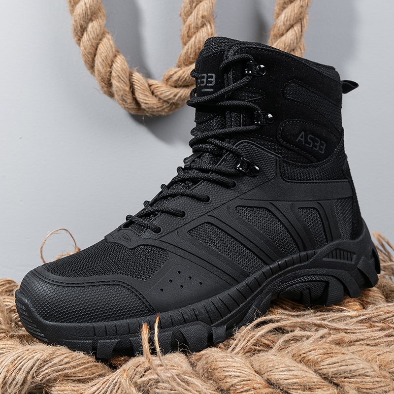 Sepatu Bot Taktis Pria Sepatu  - Men'S Shoes For Work ulasan dan harga