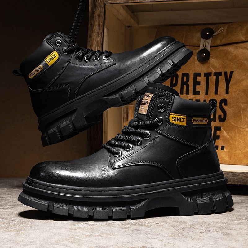 Sepatu Bot Pergelangan Kaki Pl - Men Shoes Boots ulasan dan harga