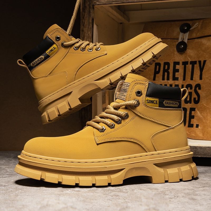 Sepatu Bot Pergelangan Kaki Pl - Men Shoes Boots ulasan dan harga
