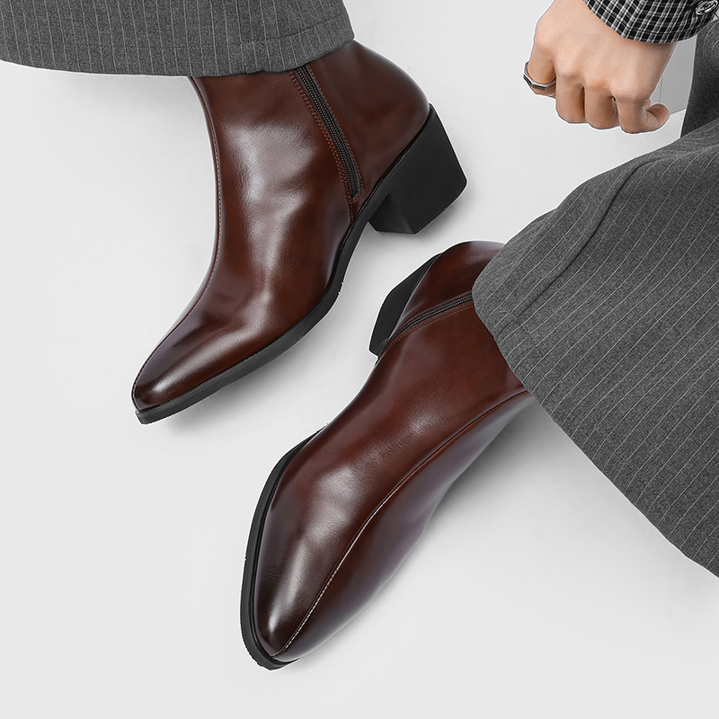Sepatu Bot Pria Sederhana dan  - Men Shoes Boots ulasan dan harga