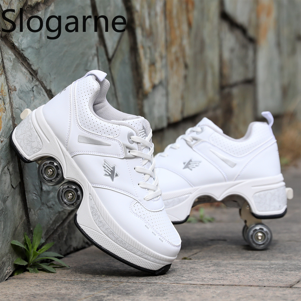 Sepatu Roda Deformasi 4 Roda W - Men Shoes Men ulasan dan harga
