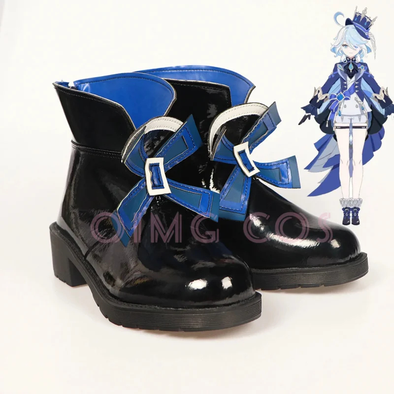 Sepatu Cosplay Genshin Focalor - Men'S Shoes For Suits ulasan dan harga