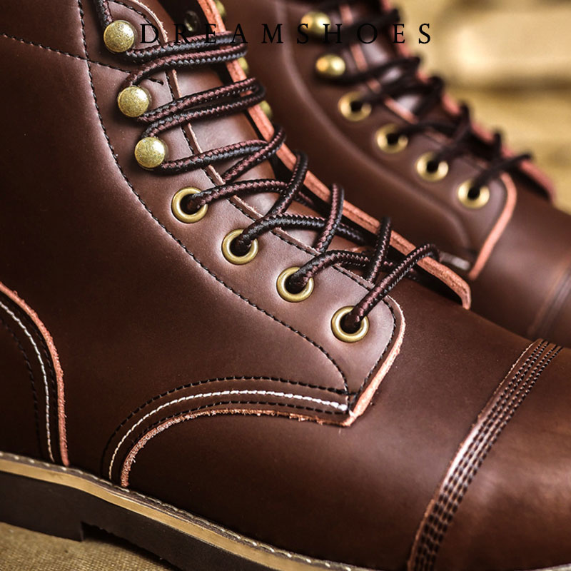 Sepatu Kasual Pria Kulit Sapi  - Men Shoes Boots ulasan dan harga