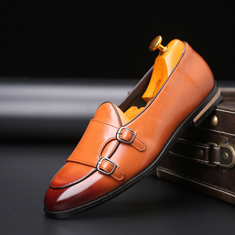 Sepatu Kasual Pria Model Loafe - Monk Strap Shoe ulasan dan harga