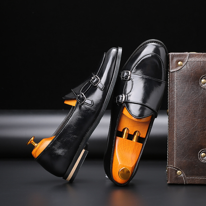 Sepatu Kasual Pria Model Loafe - Monk Strap Shoe ulasan dan harga