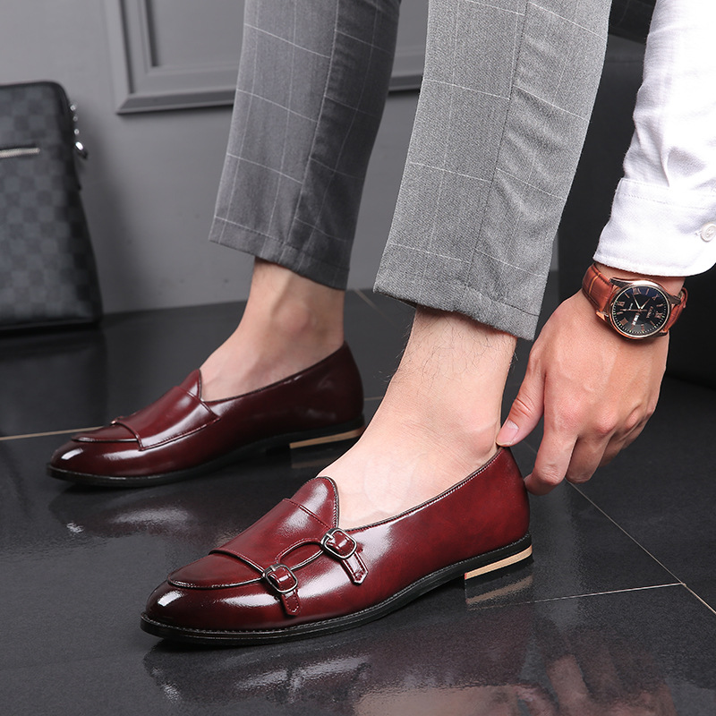 Sepatu Kasual Pria Model Loafe - Monk Strap Shoe ulasan dan harga