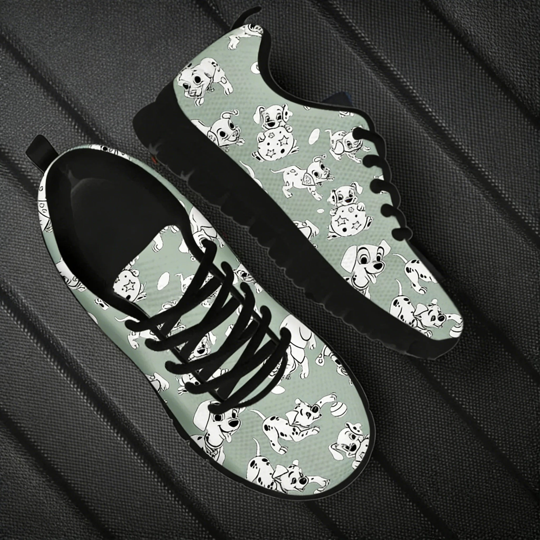 Sepatu Kasual Wanita Pola Lucu - Men'S Shoes Black And White ulasan dan harga