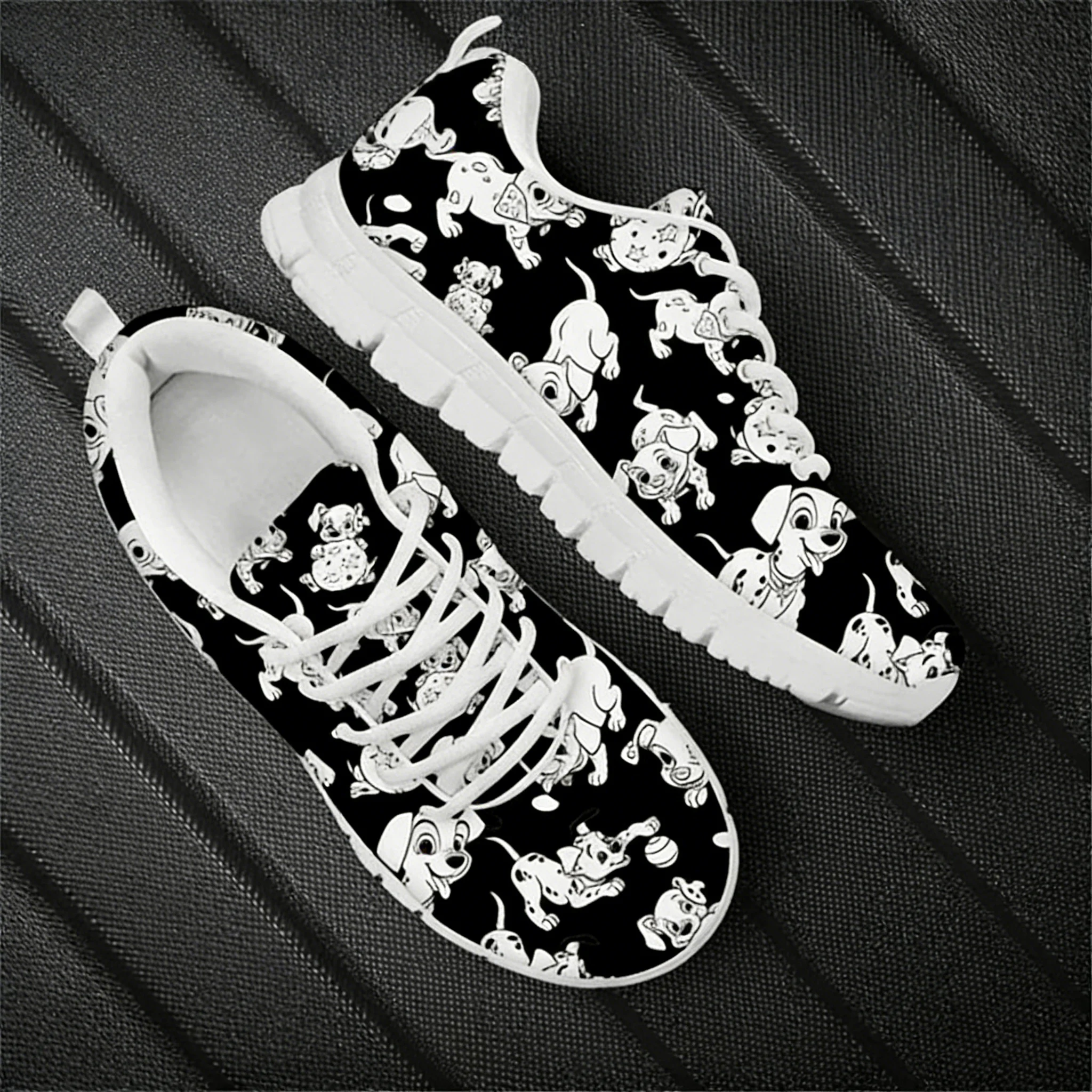 Sepatu Kasual Wanita Pola Lucu - Men'S Shoes Black And White ulasan dan harga
