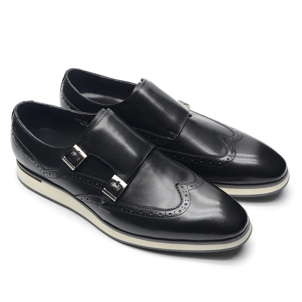 Sepatu Sneakers Pria Mewah Ero - Monk Strap Shoe ulasan dan harga