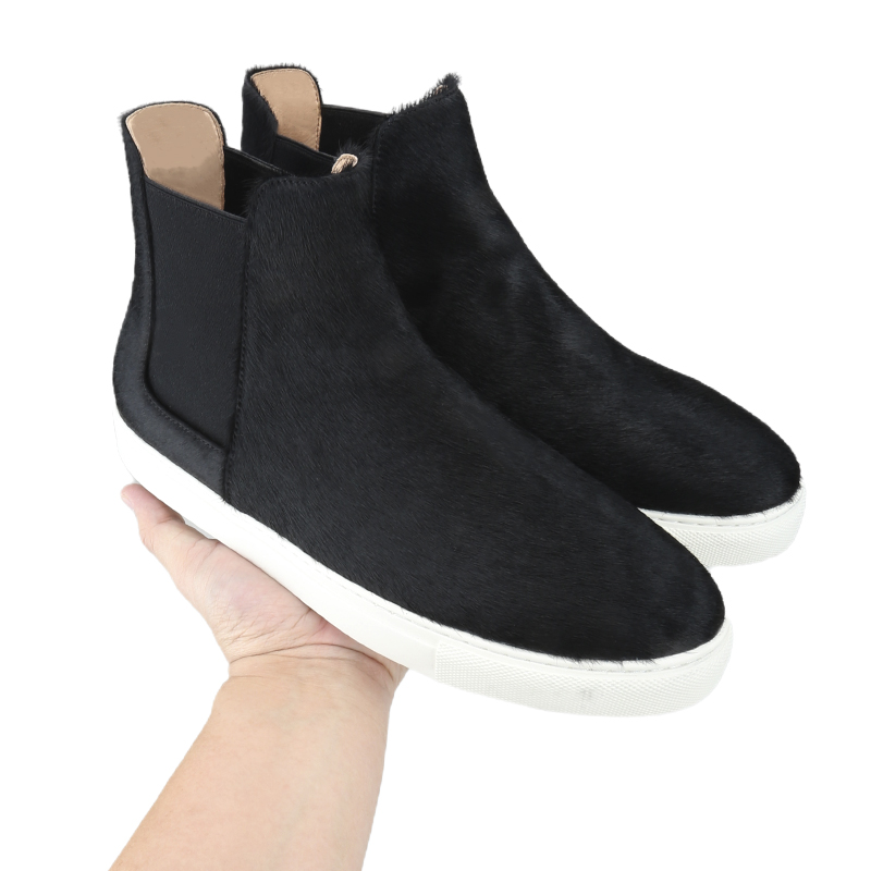 Piergitar Sepatu High-Top Pria - Men'S Shoes Black And White ulasan dan harga
