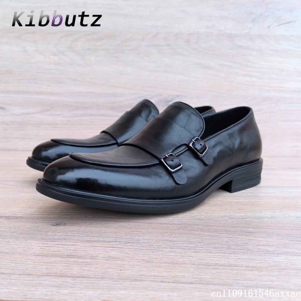 Sepatu Loafer Pria Model Doubl - Monk Strap Shoe ulasan dan harga