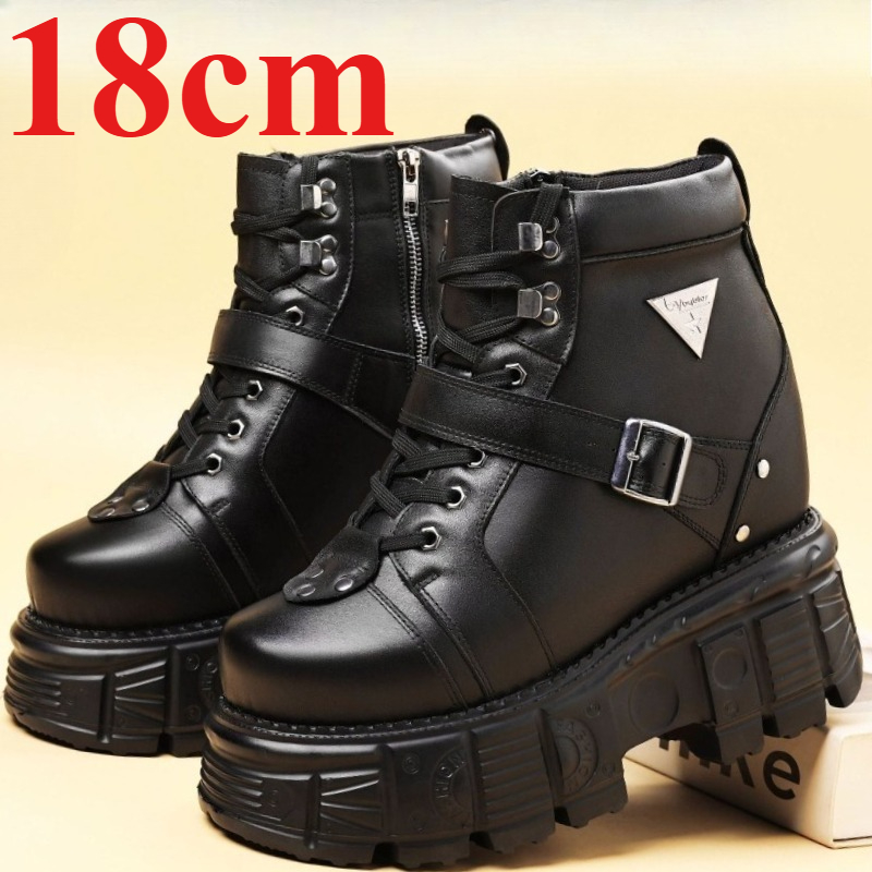 Sepatu Boots Kulit Asli untuk  - Men Shoes Boots ulasan dan harga