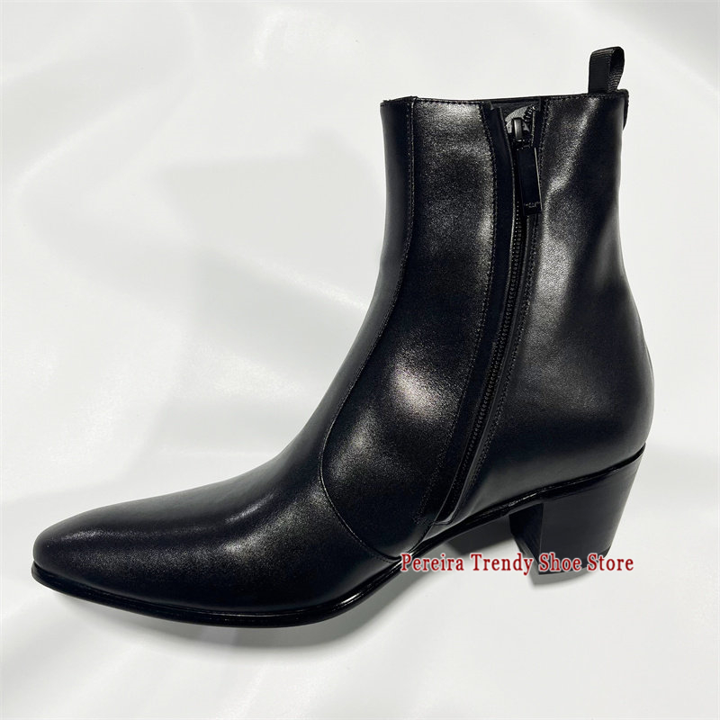 Sepatu Chelsea Kulit Sapi Gaya - Men'S Shoes Black And White ulasan dan harga