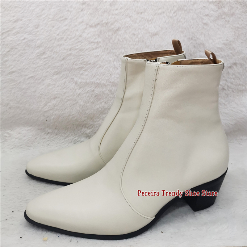 Sepatu Chelsea Kulit Sapi Gaya - Men'S Shoes Black And White ulasan dan harga