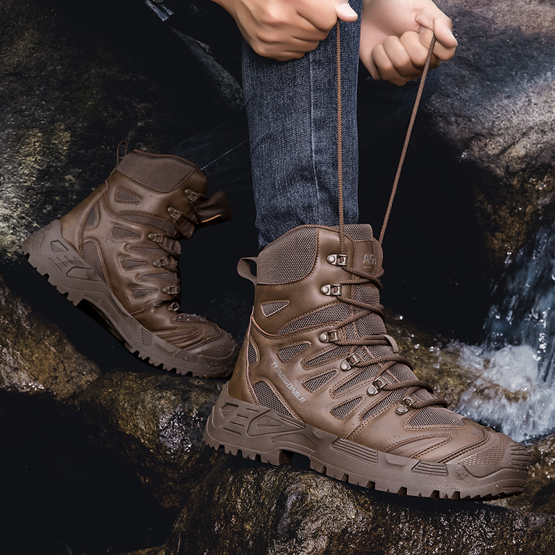 Sepatu Bot Taktis Hiking Luar  - Men Shoes Boots ulasan dan harga